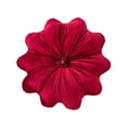 thumbnail image 2 of Gallickan Flower Throw Pillow, Velvet Blossom Shape Cushion, Soft Decorative Accent Pillow for Sofa, Couch, Bed, Living Room, 2 of 6
