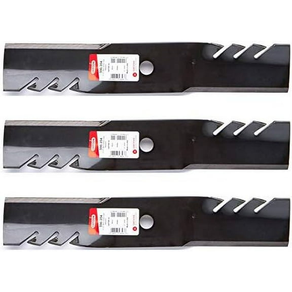 3PK 596-354 G5 Gator Blades Compatible With John Deere M127500, M127673, M14547