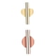 thumbnail image 1 of Contenedor de florero Zulema Jarrones de pared 2 piezas, 1 of 7