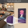 thumbnail image 5 of Yayeee Toggle Light Switch Wall Plate 1-Gang 4.5"x2.7" Home Decorative Outlet Cover, Night Neon Road, 5 of 7