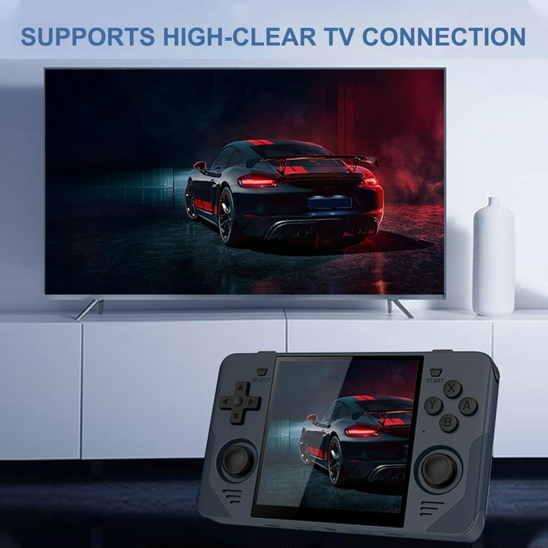 Powkiddy RGB30 Handheld Game Console,4.0-Inch IPS Screen
