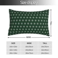 thumbnail image 2 of Balery Green Buffalo Plaid Merry Christmas Funda de Cojín Estampada, Regalos para Mujeres, Regalos de Amor para Ella, Regalos para Novia o Esposa, Funda de Almohada-20"x30", 2 of 6