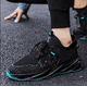 thumbnail image 3 of Zapatillas de running casual para exteriores ligeras Four Seasons Azul para hombre, 3 of 6