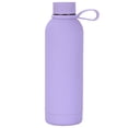 thumbnail image 1 of Botella de agua - Termo de acero inoxidable - Botella para beber de acero inoxidable - Botella para adultos - Doble pared - 500 ml - Morado, 1 of 5