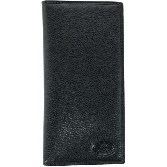 Mancini Leather Checkbook Pocket Secretary Wallet (Men)