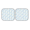 thumbnail image 7 of Bingfone Cute Cat Windshield Sun Shade 2-Piece Foldable Car Front Window Sunshade for Most Sedans SUV Truck - Small, 7 of 7