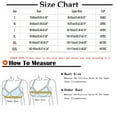 thumbnail image 2 of Admvng Women Bras Middle Aged and Elderly Bras without Steel Rings Large Size Underwear Front Button Style Comfortable Bra, Size 36-46, 2 of 2