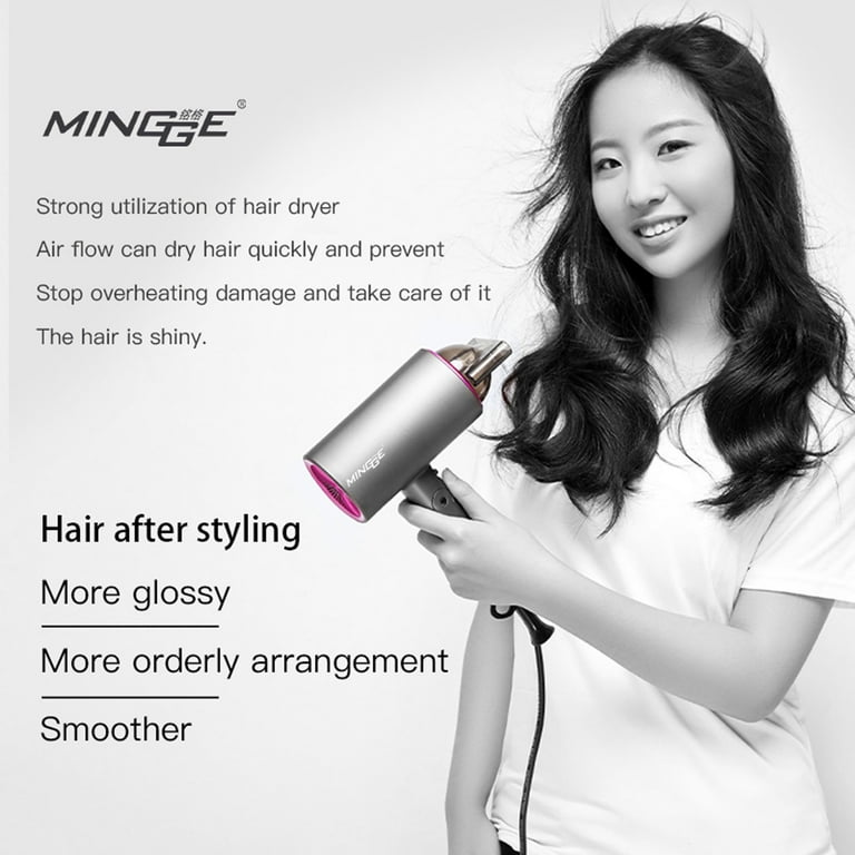 Curly Hair Dryer Secado Con Difusor Cabello Rizado Secador De
