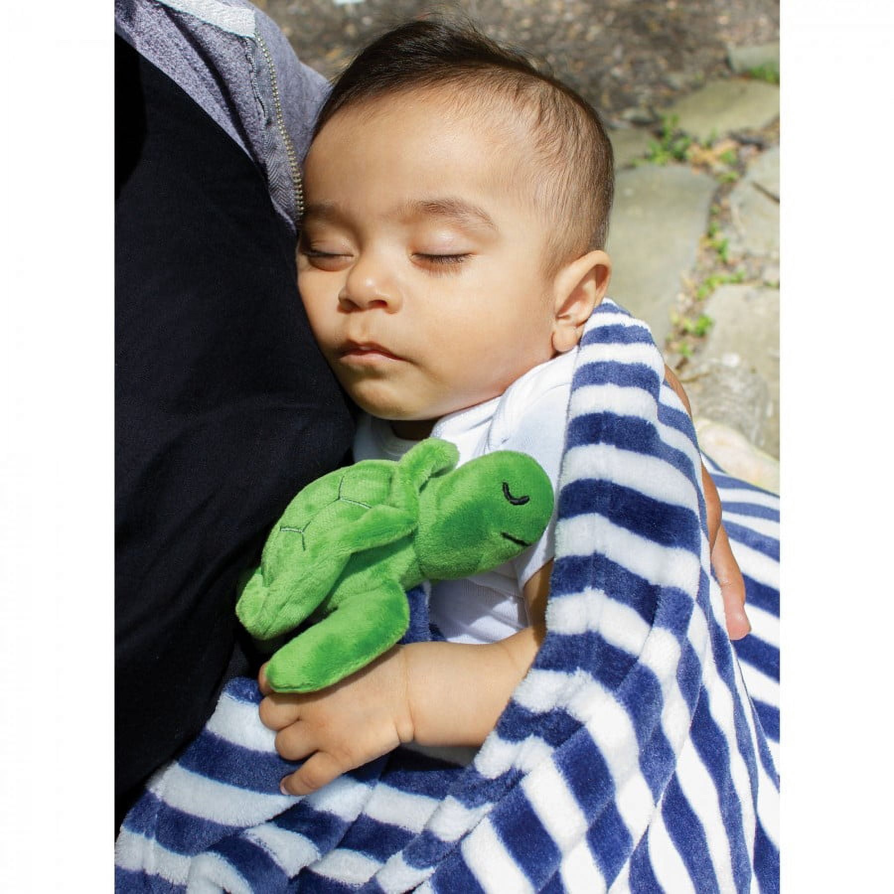 Hudson Baby Infant Boy Plush Blanket with Security Blanket, Sea Turtle, One Size
