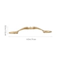 thumbnail image 2 of Greenadscape 1Jgo Tirador Para Muebles De Latón Dorado Estilo Europeo Para Puertas Y Cajones, 2 of 7