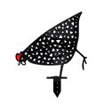 thumbnail image 1 of Poultry Decoration Yard Insert Cock Acrylic Mirror Sticker Yard Art Decoration Yard Decoration Acrylic Double Sided Printing Party Card Animal Rows Garden Decoration, 1 of 5