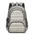 thumbnail image 2 of Boho Bohemia Geometric Line Art Backpack for School,Cute School Bag,Schoolbag with Adjustable Shoulder Straps & Padded Back,16.9 Inch, 2 of 5