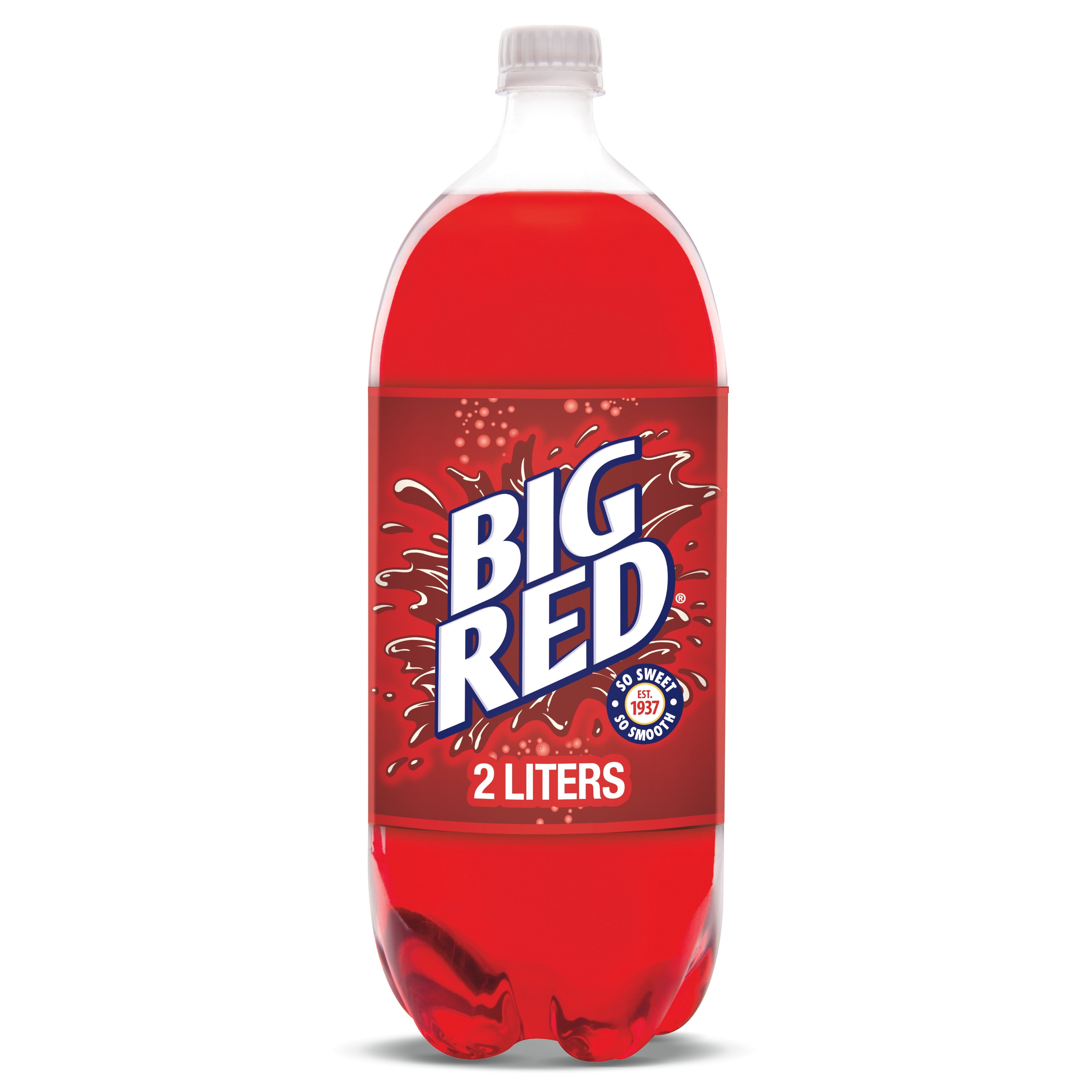 Big Red Soda Pop, 2 L bottle - Walmart.com