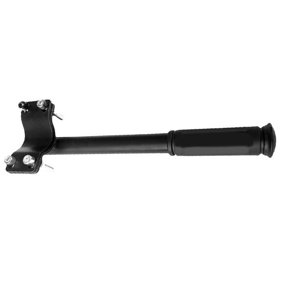 FOMIYES Black Bike Rear Armrest Iron Frame for Back Seat Safety and Durability