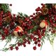 thumbnail image 5 of Coronas navideñas de 20 pulgadas para puerta de entrada, corona de invierno para puerta con bayas rojas, bolas navideñas doradas y rojas para puerta de entrada, interior, exterior, granja, festival,, 5 of 7