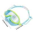 thumbnail image 5 of Hyasfey Kids Swim Goggles Anti-Leak Snork Face Guard with Nose Cover And Elastic Strap Anti-Fog UV Protection Swimming Goggles for Boys Girls Ages 3-15, 5 of 7