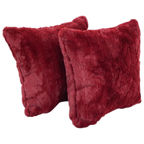 17-inch Jacquard Throw Pillows with Inserts (Set of 2) 9910-S2-ID-157