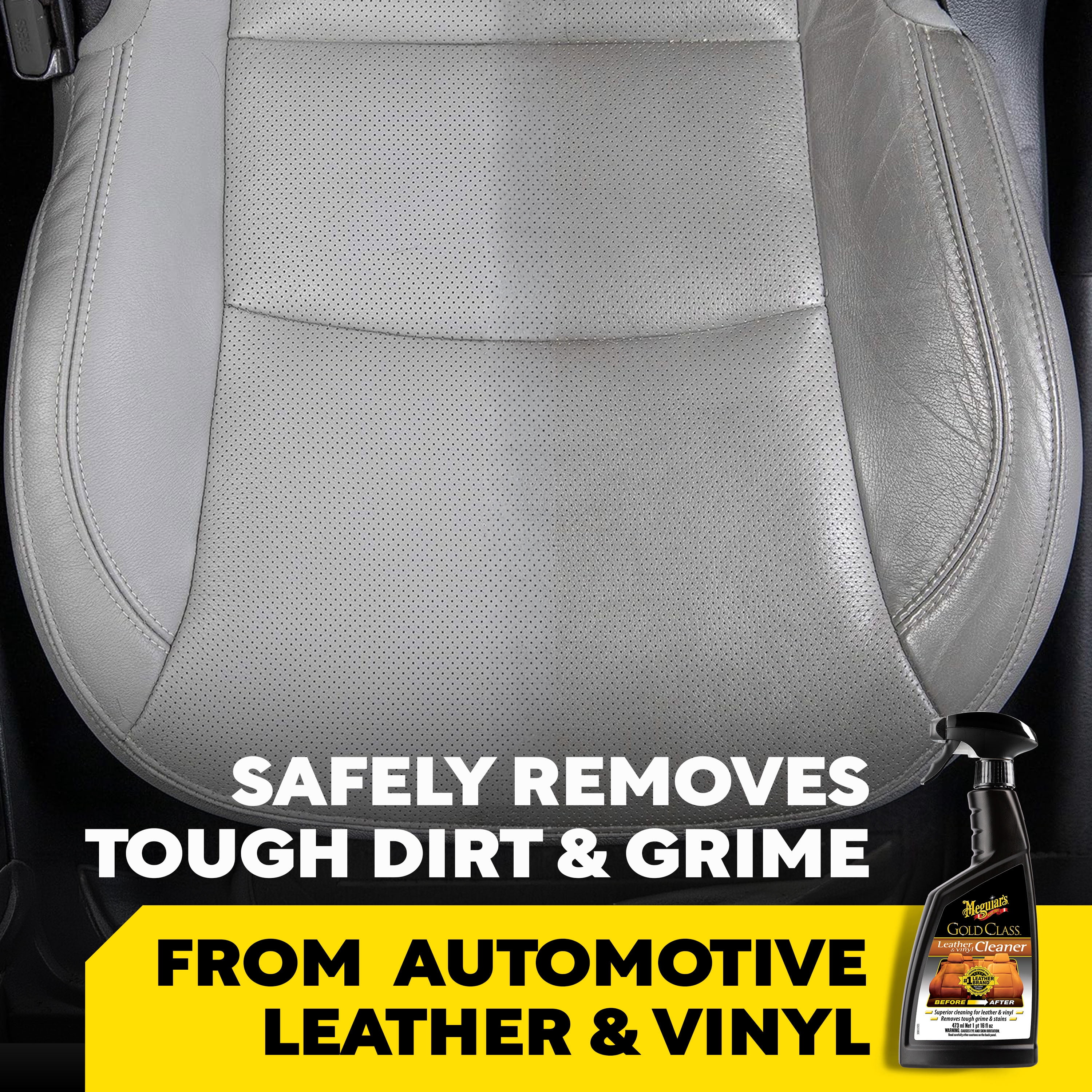 Meguiar's Gold Class Leather & Vinyl Cleaner and Conditioner Bundle