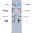 thumbnail image 6 of Pure Hot/Cool 967197-13 Remote Control with Timer for HP00/HP01, Silver, 6 of 8