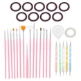thumbnail image 1 of Pincel para esmalte de uñas bolígrafo ligero y duradero para pintura de uñas uso doméstico para uso profesional ANGGREK Otros, 1 of 8