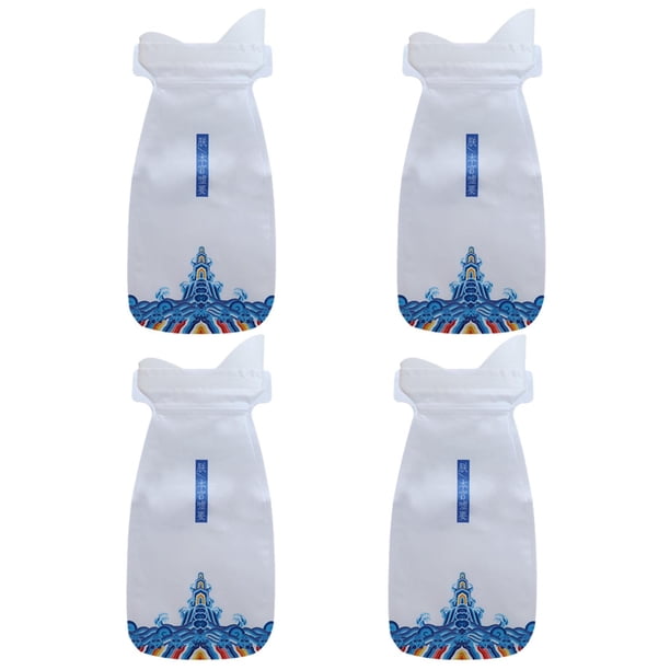 Bolsas de orina desechables,Bolsas de orina desechables para hombres,mujeres y adultos.,Inodoro portátil de viaje con bolsa de orina de emergencia,Bolsas para orinar para acampar Estilo A shamjiam Bolsas de orina desechables