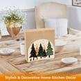 thumbnail image 6 of Yayeee Napkin Holder for Table Set of 2 Kitchen Paper Tissue Organization, Beige Christmas Trees, 6 of 8