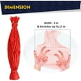 thumbnail image 3 of Simond Store 15" Red Reusable 1000 Poly Mesh Net Bags Produce Grocery Fruit Vegetable Storage, 3 of 8