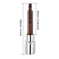thumbnail image 4 of Unique Bargains 1/2-Inch Drive T35 Torx Bit Socket S2 Steel 100mm Length, 4 of 4
