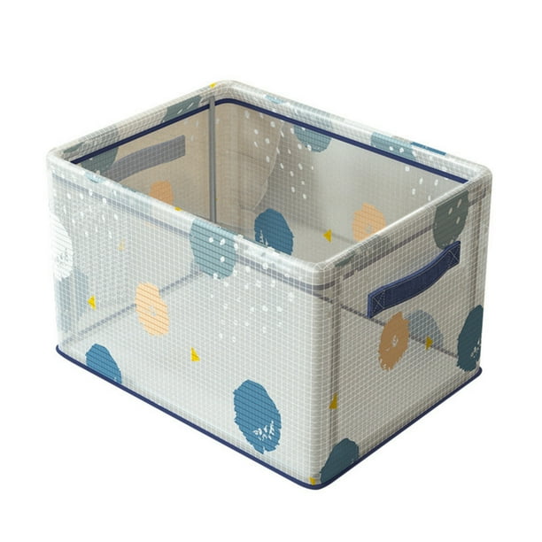 Caja de almacenamiento de escritorio de gran capacidad para guardar artículos diversos, cosméticos, refrigerios, hogar y dormitorio.