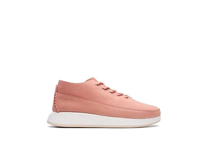 clarks sneakers womens orange