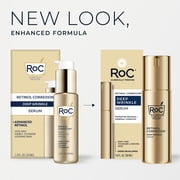 RoC Retinol Correxion Deep Wrinkle Serum with Patented Clinical Retinol, Anti-Aging Face & Neck Serum Paraben-Free, 1 fl oz