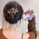 thumbnail image 4 of 5 pinzas para el pelo con forma de mariposa para mujer, con forma de pico de pato mate y pinza de cocodrilo para mujer y niña, 4 of 5