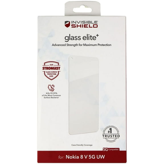 ZAGG InvisibleShield (Glass Elite ) Screen Protector for Nokia 8 V 5G UW