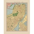 thumbnail image 2 of Hammond 26x32 Gold Ornate Wood Framed with Double Matting Museum Art Print Titled - Boston  Massachusetts - Hammond 1910, 2 of 4