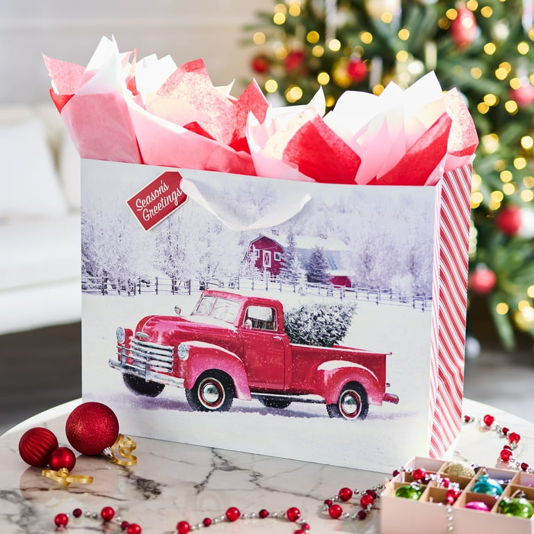 Red christmas gift bags new arrivals