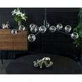 thumbnail image 3 of Moe's Home Collection Draco 15-Light Contemporary Metal Pendant Lamp in Black, 3 of 7