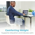 thumbnail image 4 of WeightedWarmth 3-in-1 Heating Pad - 3 InstaHeat™ Settings, 3 Massage Speeds & 4.1 lbs of Weighted Pressure for Menstrual Cramps, Shoulder, Neck & Back Pain - 12” x 24” (Steel Gray), 4 of 8