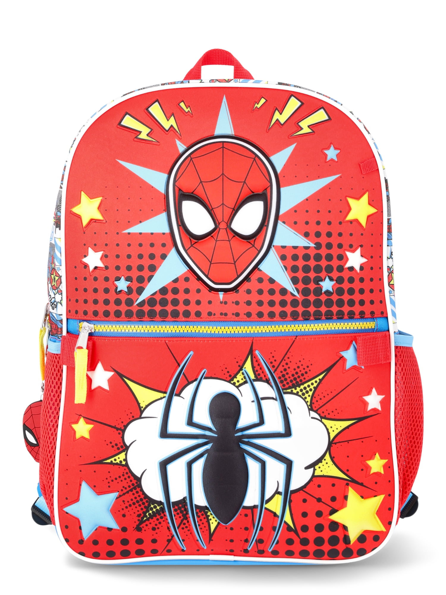 Spider-Man Sac à Dos avec Sac à Lunch et Bouteille d'Eau