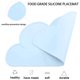 thumbnail image 3 of Mantel individual para niños – Mantel individual de silicona con forma de nube antideslizante para bebés pequeños, manteles individuales reutilizables – azul, 3 of 5