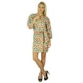 thumbnail image 1 of Bimba Women Cotton Printed custom Short Robe Getting Ready Bridesmaid Robes Coverup, 1 of 5