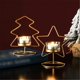 thumbnail image 4 of Candelabros De Hierro TUNC Vintage 14 * 11,5 Cm Amarillo, 4 of 4