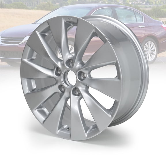 17" Replacement Wheel Rim 17x7.5-inch 5-Lug, for 2013-2015 Honda Accord, Silver Rim 64047