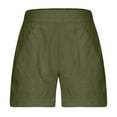 thumbnail image 5 of Ashirexll Shorts for Women, Womens Shorts Casual, Summer Solid Color Fashion Pocket Casual Shorts, 5 of 6