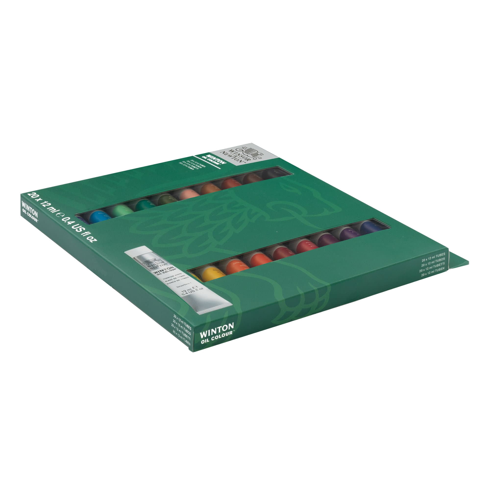 Winsor & Newton Winton Oil Color Paint, 12 mL Tubes, 20 Colors