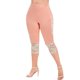thumbnail image 1 of Pantalones de yoga lisos de cintura alta con cinturilla elástica para mujer - Poliéster, informales para primavera/verano/otoño, 1 of 4
