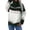 Green, variant on Womens Christmas Sweater Fair Isle Pattern Turtleneck Long Sleeve Pullover Color Block Ribbed Relaxed Fit Holiday Top