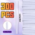 thumbnail image 5 of 300 Pieces White Pipe Cleaners Chenille Stem, Pipe Cleaners Craft for Kids DIY Art Supplies, 5 of 5