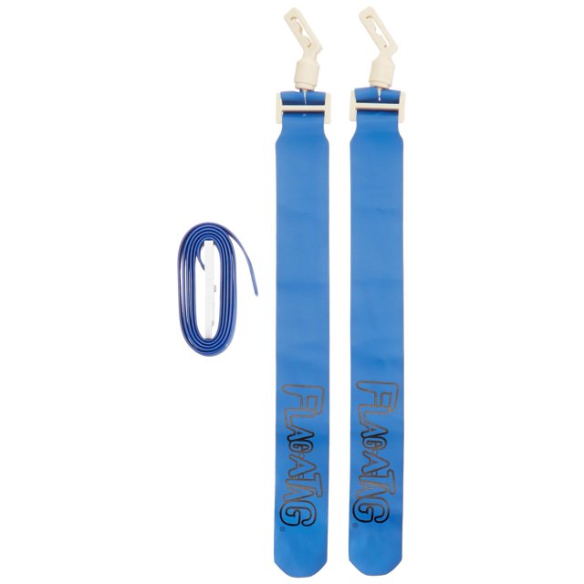 Cinturones Flag-A-Tag Sonic Boom Royal de 52 pulgadas (12 unidades)