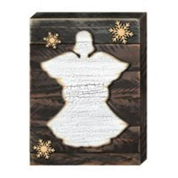 Designocracy 98817-08 The Angel Art on Board Wall Decor