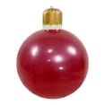 thumbnail image 2 of Taicans 19.6in Giant PVC Christmas Inflatable Ball Outdoor Christmas Decorations,Blow up Xmas Inflatables Ornaments PVC Christmas Ornaments for Tree Yards Lawns Porch Garden Front Doors Holiday Decor, 2 of 8